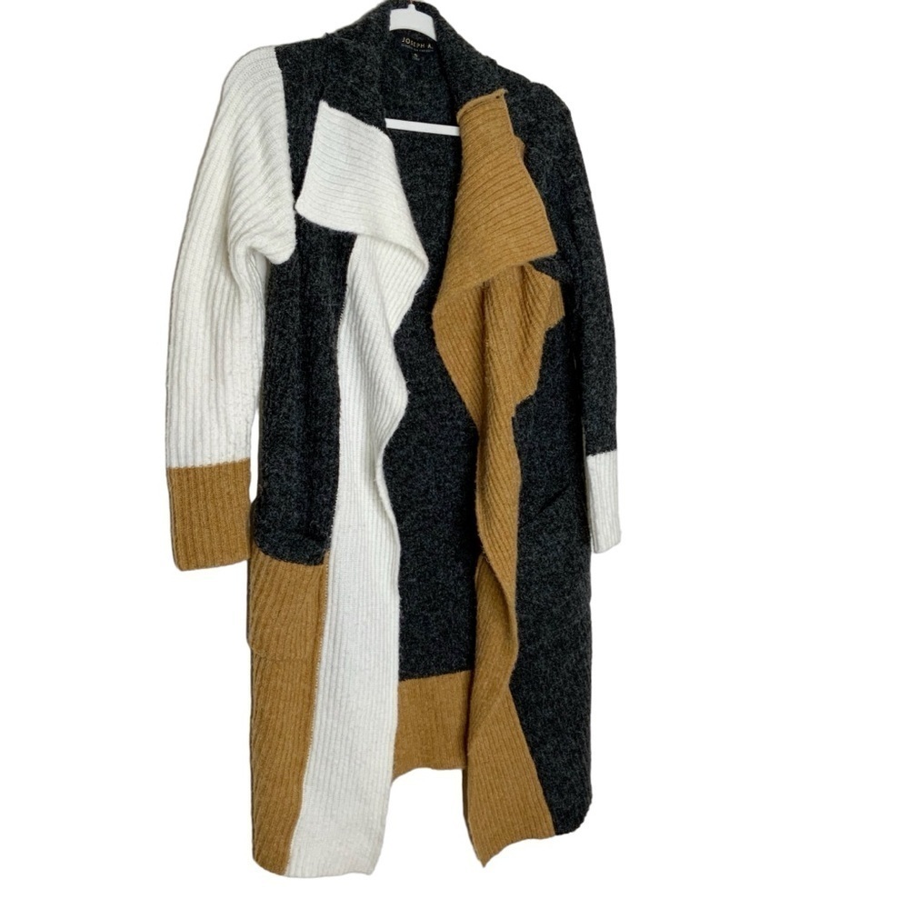 Joseph A- open front long sweater. Size S